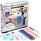 Fashion Angels: Tinsel Hair Styling Kit - Shimmer & Style - 10 Extension Clips, Gems-Glitter Elastics-Comb, Hair Décor, Fashion Beauty Craft, Kids 8+